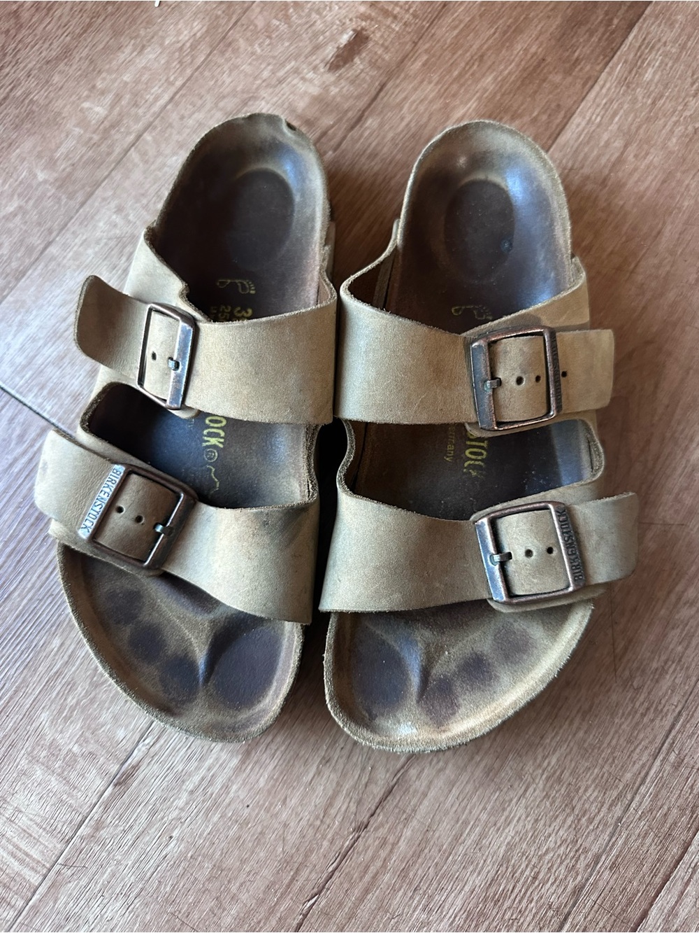 Birkenstock Arizona Soft Footbed Oiled Leather Tobacco Brown 39